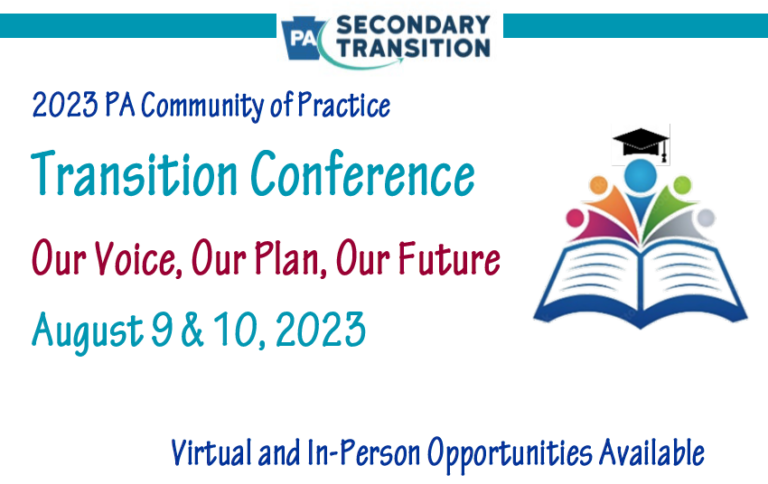 2023 PA Community of Practice Transition Conference