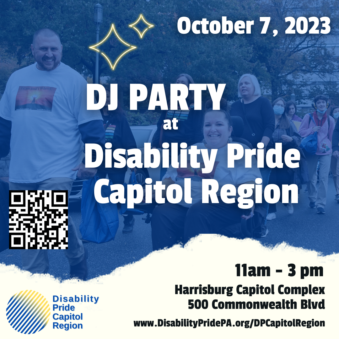 DJ Party at Disability Pride Capitol Region