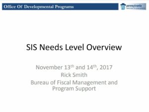 SIS Courses – MyODP