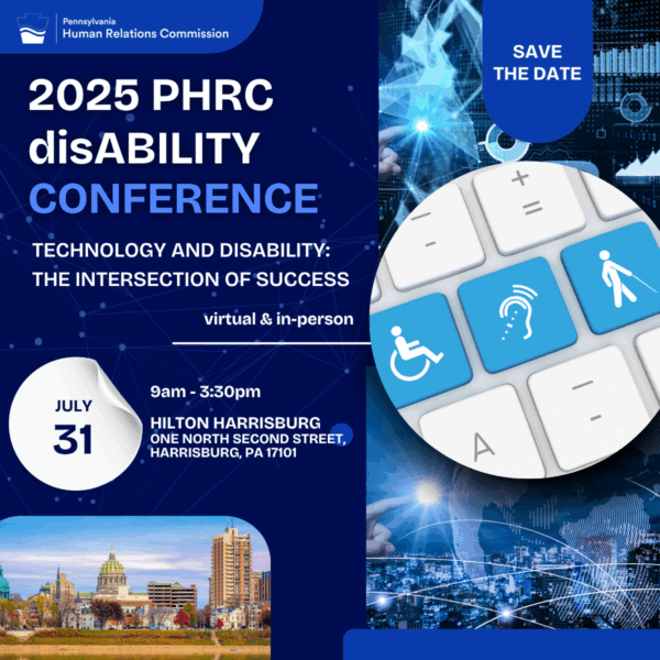 2025 disABILITY Conference save the date graphic
