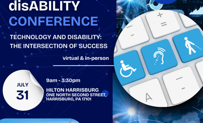 2025 disABILITY Conference save the date graphic