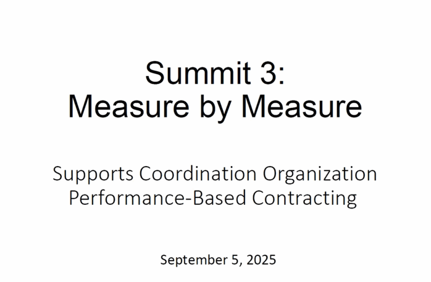 PBC Information Session for SCOs Part 3: Measure By Measure (September 5, 2025)